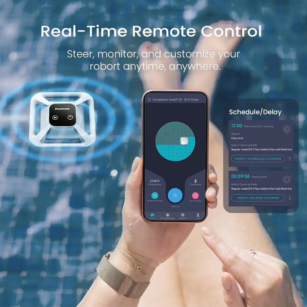 CHASING POOLMATE Hydro4-Battery Robotic Pool Cleaner