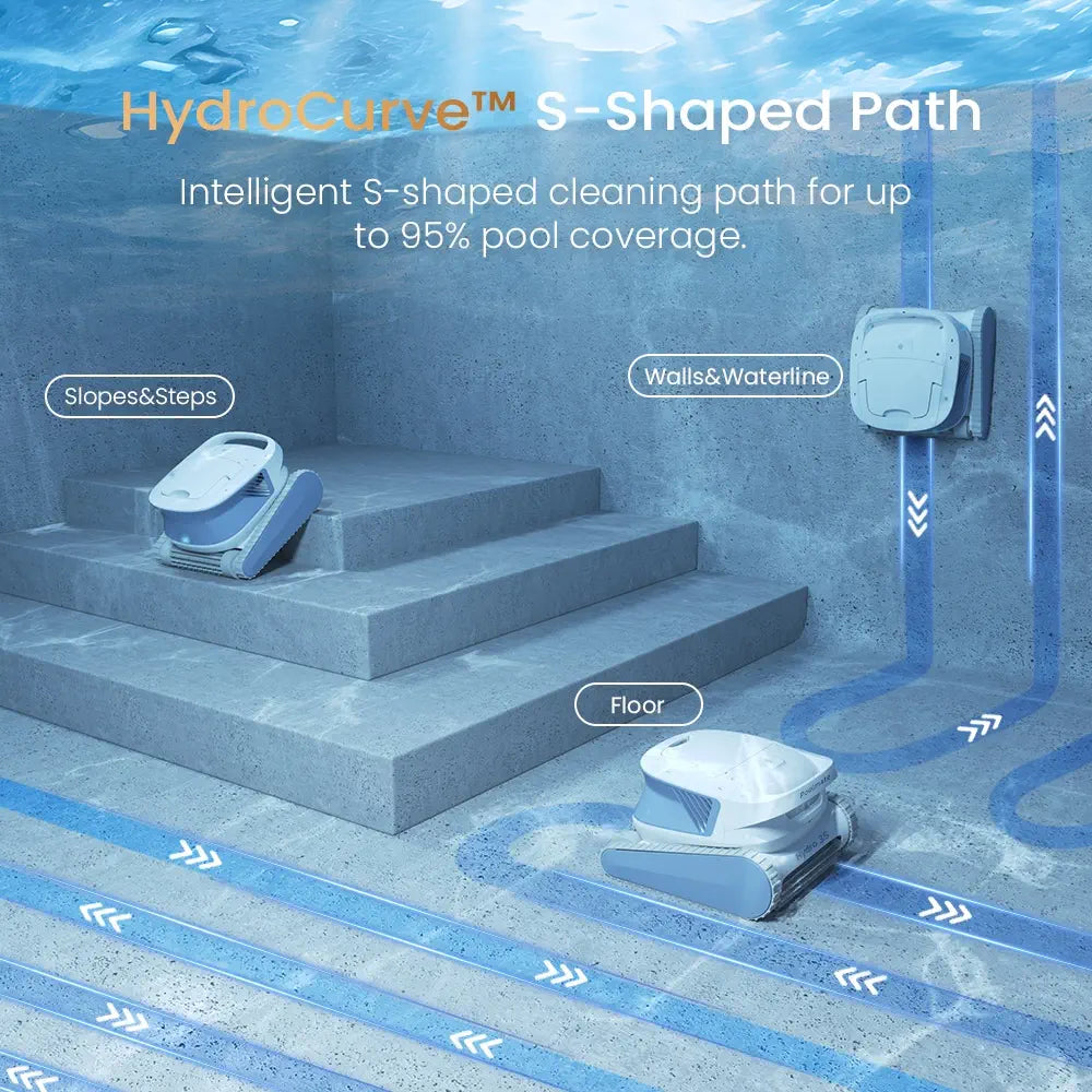 CHASING POOLMATE Hydro3S Robotic Pool Cleaner