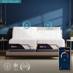 iSense Hybrid Premier Smart Bed – Personalized Comfort & Smart Sleep Tracking