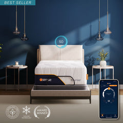 iSense Hybrid Premier Smart Bed – Personalized Comfort & Smart Sleep Tracking